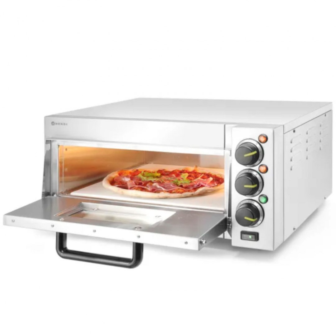 Piec do pizzy jednokomorowy na 1 dużą pizzę 2000 W 230 V - Hendi 220290 Hendi Piec do pizzy jednokomorowy na 1 dużą pizzę 2000 W 230 V - Hendi 220290 Hendi