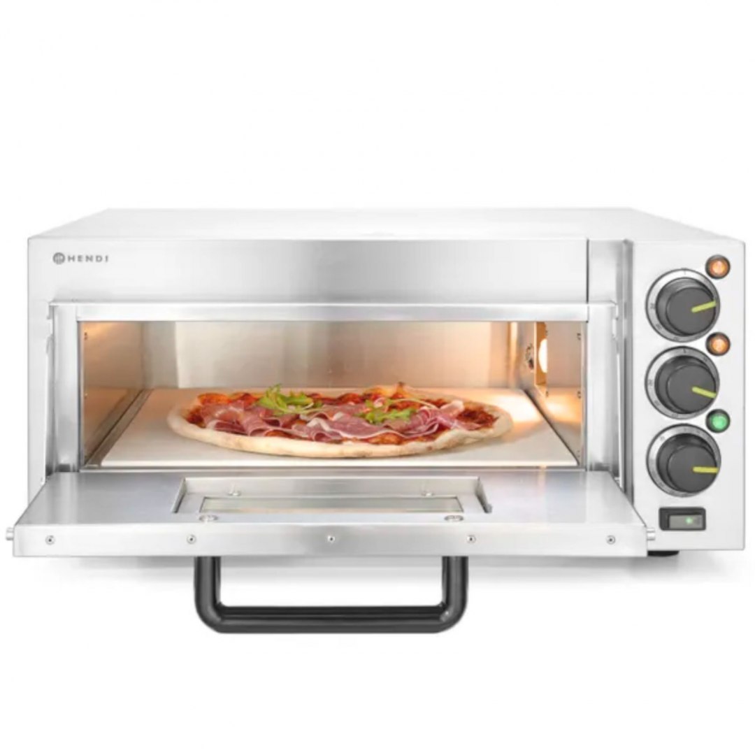 Piec do pizzy jednokomorowy na 1 dużą pizzę 2000 W 230 V - Hendi 220290 Hendi Piec do pizzy jednokomorowy na 1 dużą pizzę 2000 W 230 V - Hendi 220290 Hendi