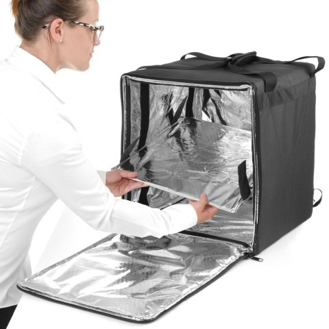 Plecak torba termiczna dostawcza do transportu 10 pizza-boxów wodoodporna 72 l - Hendi 709801 Hendi Plecak torba termiczna dostawcza do transportu 10 pizza-boxów wodoodporna 72 l - Hendi 709801 Hendi