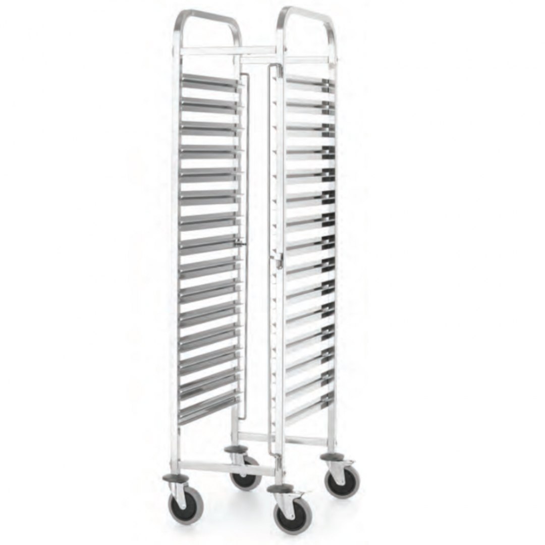 Wózek transportowy do przewozu pojemników gastronomicznych 15x GN1/1 Kitchen Line - Hendi 813270 Hendi Wózek transportowy do przewozu pojemników gastronomicznych 15x GN1/1 Kitchen Line - Hendi 813270 Hendi