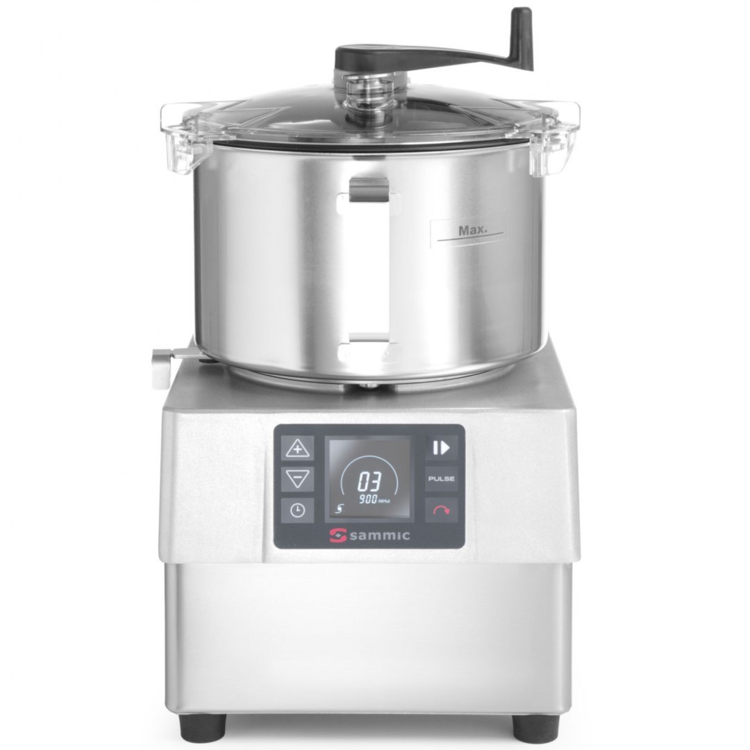 Kuter emulgator KE-5V do rozdrabniania siekania mielenia 5.5 l 3000 obr. / min 1500 W - Sammic 1050834 SAMMIC Kuter emulgator KE-5V do rozdrabniania siekania mielenia 5.5 l 3000 obr. / min 1500 W - Sammic 1050834 SAMMIC