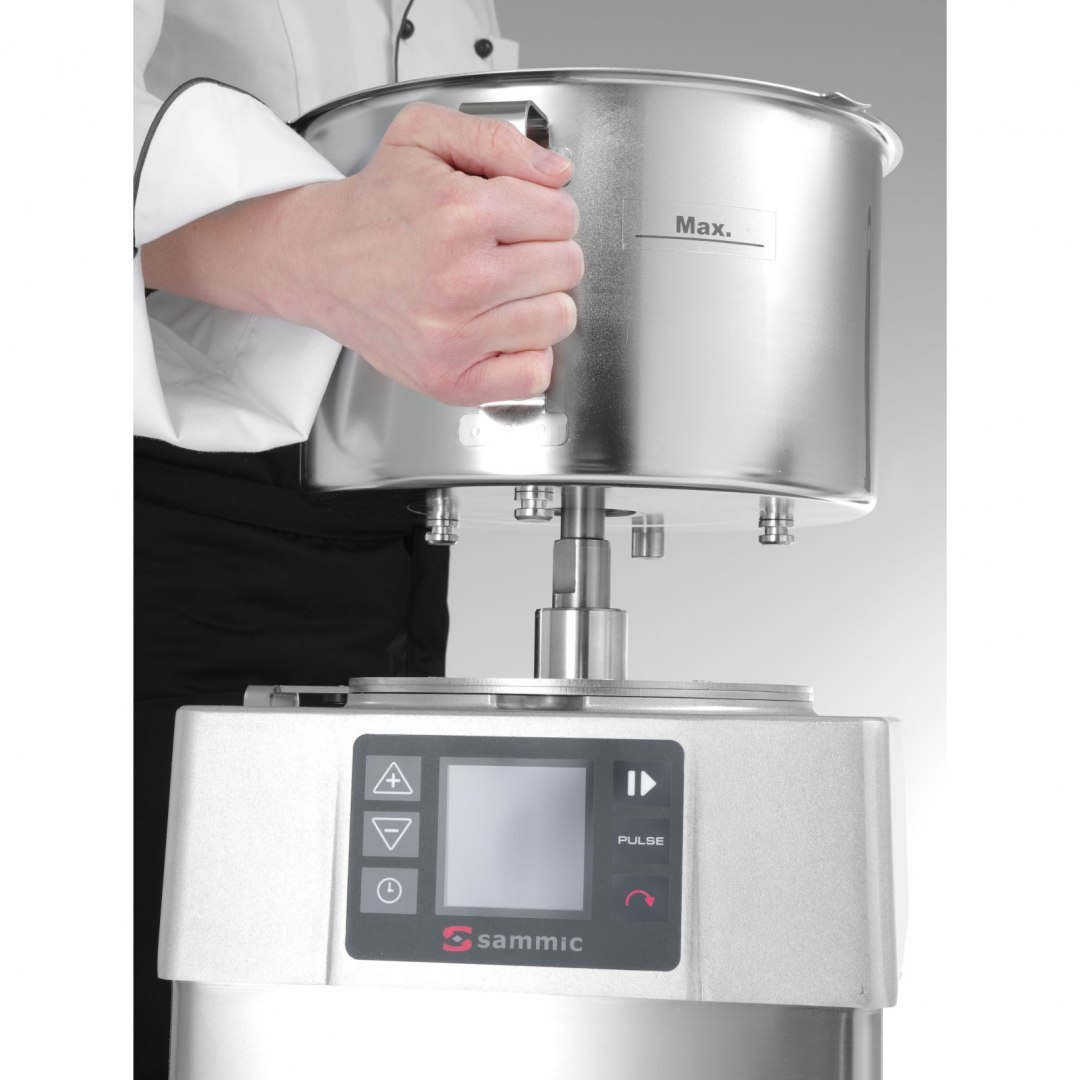 Kuter emulgator KE-5V do rozdrabniania siekania mielenia 5.5 l 3000 obr. / min 1500 W - Sammic 1050834 SAMMIC Kuter emulgator KE-5V do rozdrabniania siekania mielenia 5.5 l 3000 obr. / min 1500 W - Sammic 1050834 SAMMIC
