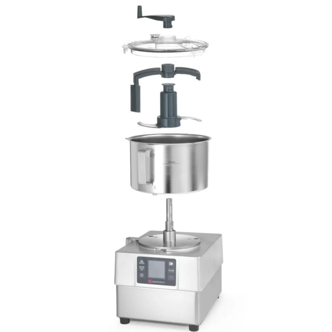 Kuter emulgator KE-5V do rozdrabniania siekania mielenia 5.5 l 3000 obr. / min 1500 W - Sammic 1050834 SAMMIC Kuter emulgator KE-5V do rozdrabniania siekania mielenia 5.5 l 3000 obr. / min 1500 W - Sammic 1050834 SAMMIC