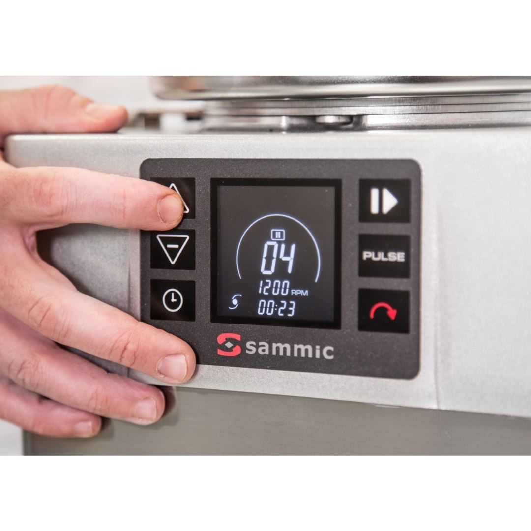 Kuter emulgator KE-5V do rozdrabniania siekania mielenia 5.5 l 3000 obr. / min 1500 W - Sammic 1050834 SAMMIC Kuter emulgator KE-5V do rozdrabniania siekania mielenia 5.5 l 3000 obr. / min 1500 W - Sammic 1050834 SAMMIC