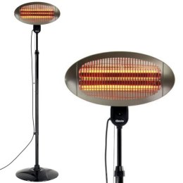 Lampa grzewcza promiennik ciepła stojący tarasowy 7m 2kW 2000D Bartscher