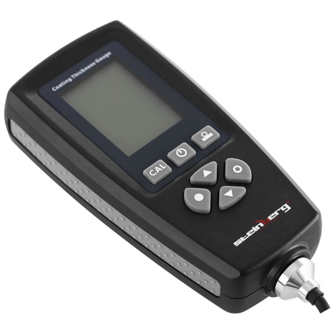 Miernik tester grubości lakieru samochodowego zakres 0 - 2000 µm USB Steinberg Systems Miernik tester grubości lakieru samochodowego zakres 0 - 2000 µm USB Steinberg Systems