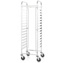 Wózek transportowy do przewozu blach gastronomicznych 15x 600x400 mm Kitchen Line - Hendi 813287 Hendi