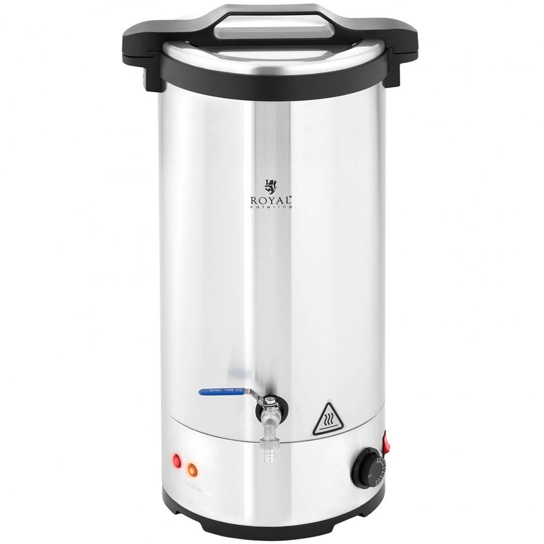 Kocioł warzelny zacierny do produkcji piwa ze stali nierdzewnej 30-110C 2500 W 30 l Royal Catering Kocioł warzelny zacierny do produkcji piwa ze stali nierdzewnej 30-110C 2500 W 30 l Royal Catering
