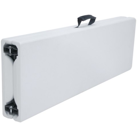 Ławka cateringowa składana biała 1830 x 300 x 430 mm - Hendi 811191 Hendi Ławka cateringowa składana biała 1830 x 300 x 430 mm - Hendi 811191 Hendi