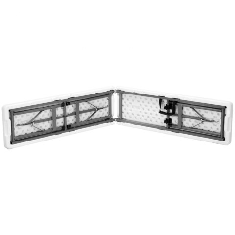 Ławka cateringowa składana biała 1830 x 300 x 430 mm - Hendi 811191 Hendi Ławka cateringowa składana biała 1830 x 300 x 430 mm - Hendi 811191 Hendi