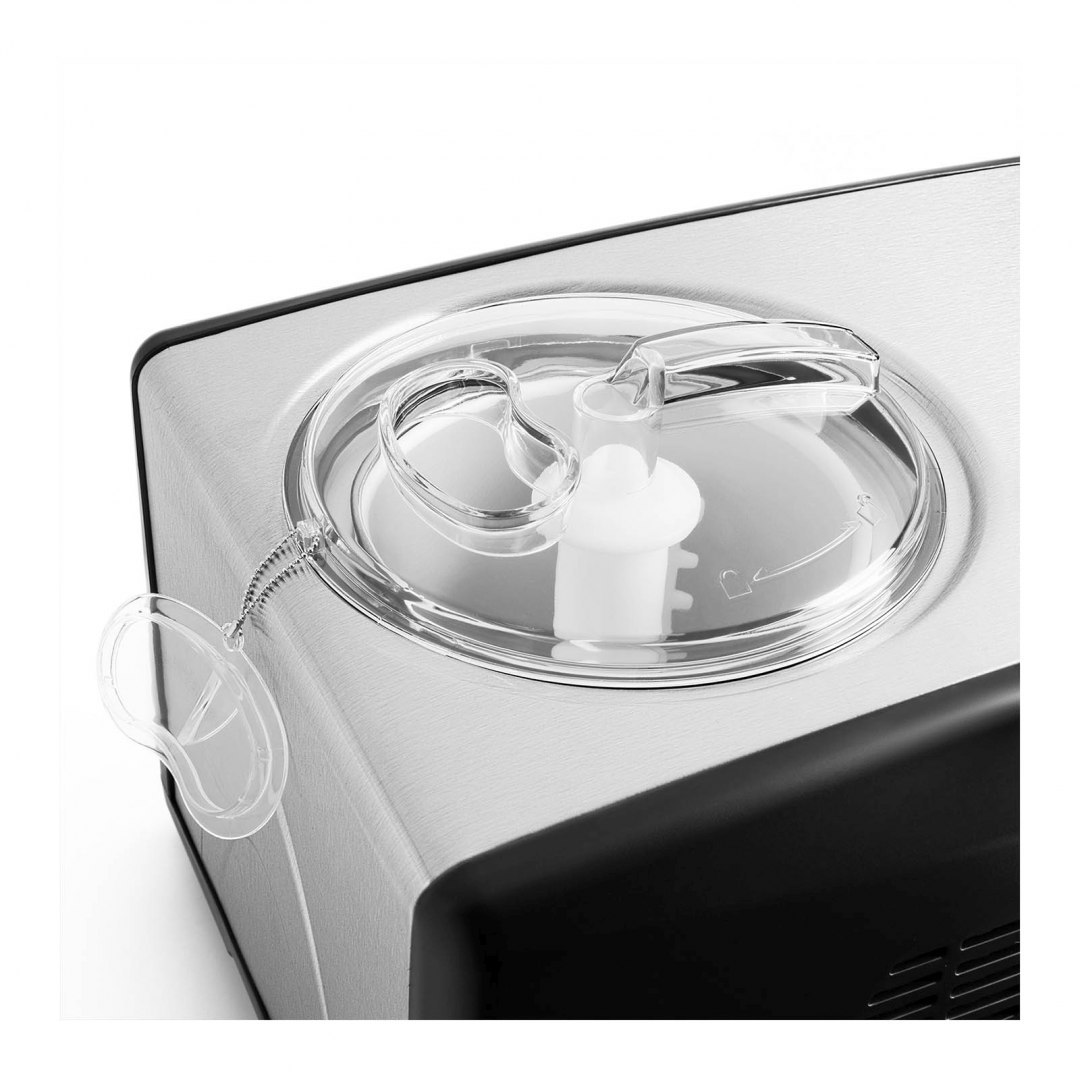 Lodziarka maszynka do wyrobu lodów sorbetów smoothie domowa 130 W 1.5 l Royal Catering Lodziarka maszynka do wyrobu lodów sorbetów smoothie domowa 130 W 1.5 l Royal Catering