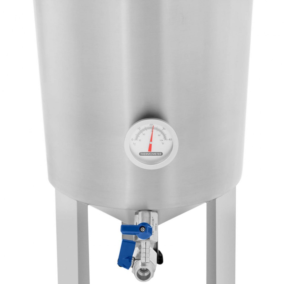 Pojemnik kocioł fermentacyjny fermentator do piwa ze stali nierdzewnej 20 l Royal Catering Pojemnik kocioł fermentacyjny fermentator do piwa ze stali nierdzewnej 20 l Royal Catering
