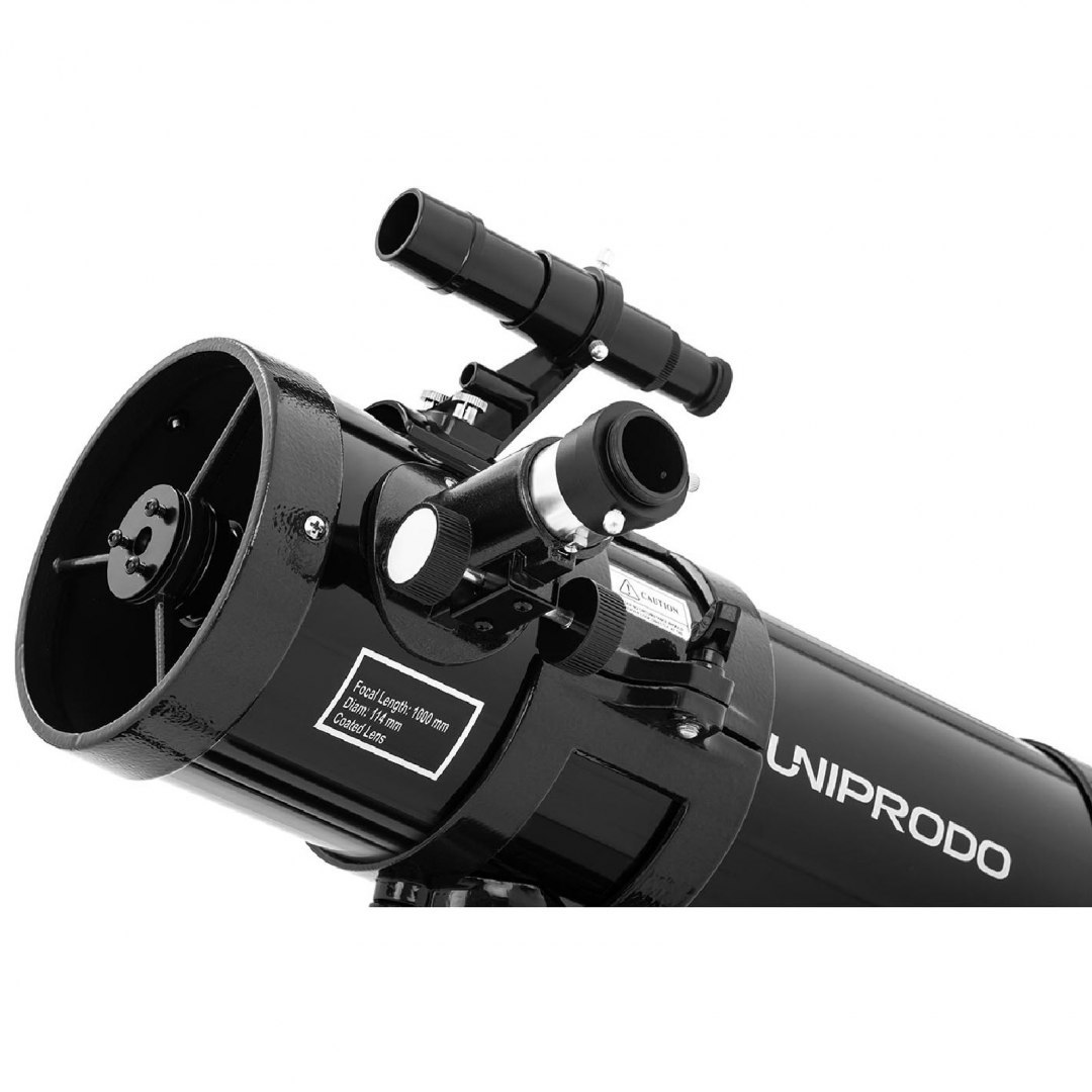 Teleskop astronomiczny Newtona Uniprodo 1000 mm śr. 114 mm UNIPRODO Teleskop astronomiczny Newtona Uniprodo 1000 mm śr. 114 mm UNIPRODO