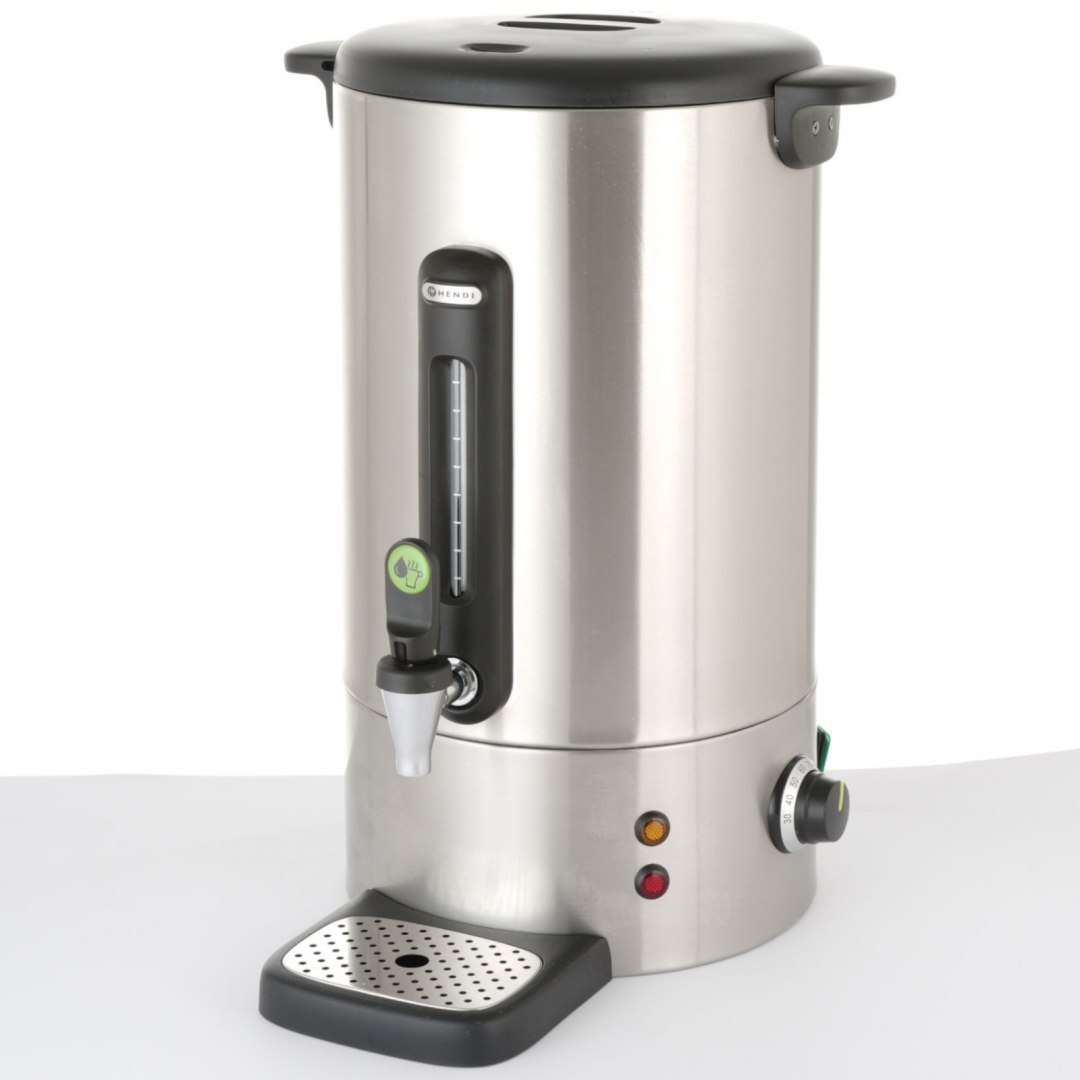 Zaparzacz perkolator do kawy z niekapiącym kranikiem stalowy Concept Line 13 l - Hendi 211441 Hendi