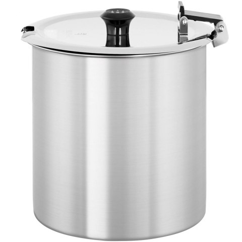Kociołek termos do zupy elektryczny ze stali nierdzewnej cool-touch 400 W 10 l 35-80C srebrny Royal Catering Kociołek termos do zupy elektryczny ze stali nierdzewnej cool-touch 400 W 10 l 35-80C srebrny Royal Catering