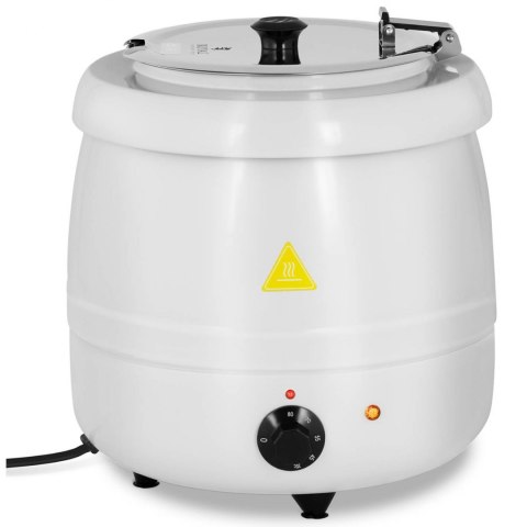 Kociołek termos na zupę elektryczny ze stali nierdzewnej cool-touch 400 W 10 l 35-80C biały Royal Catering Kociołek termos na zupę elektryczny ze stali nierdzewnej cool-touch 400 W 10 l 35-80C biały Royal Catering