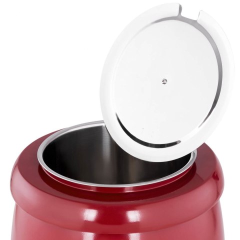 Kociołek termos na zupę elektryczny ze stali nierdzewnej cool-touch 400 W 10 l 35-80C czerwony Royal Catering Kociołek termos na zupę elektryczny ze stali nierdzewnej cool-touch 400 W 10 l 35-80C czerwony Royal Catering