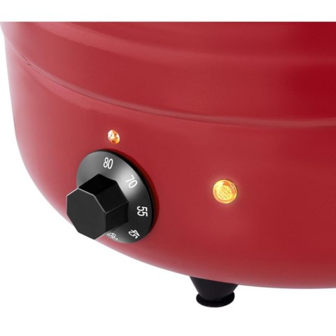 Kociołek termos na zupę elektryczny ze stali nierdzewnej cool-touch 400 W 10 l 35-80C czerwony Royal Catering Kociołek termos na zupę elektryczny ze stali nierdzewnej cool-touch 400 W 10 l 35-80C czerwony Royal Catering