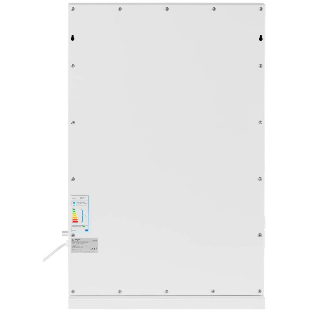 Lustro kosmetyczne do makijażu wizażu z oświetleniem 12 żarówek LED USB 78x50 cm Physa Lustro kosmetyczne do makijażu wizażu z oświetleniem 12 żarówek LED USB 78x50 cm Physa