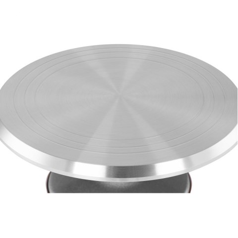 Patera podstawka na ciasto tort ciastka obrotowa aluminiowa śr. 31 cm Royal Catering Patera podstawka na ciasto tort ciastka obrotowa aluminiowa śr. 31 cm Royal Catering