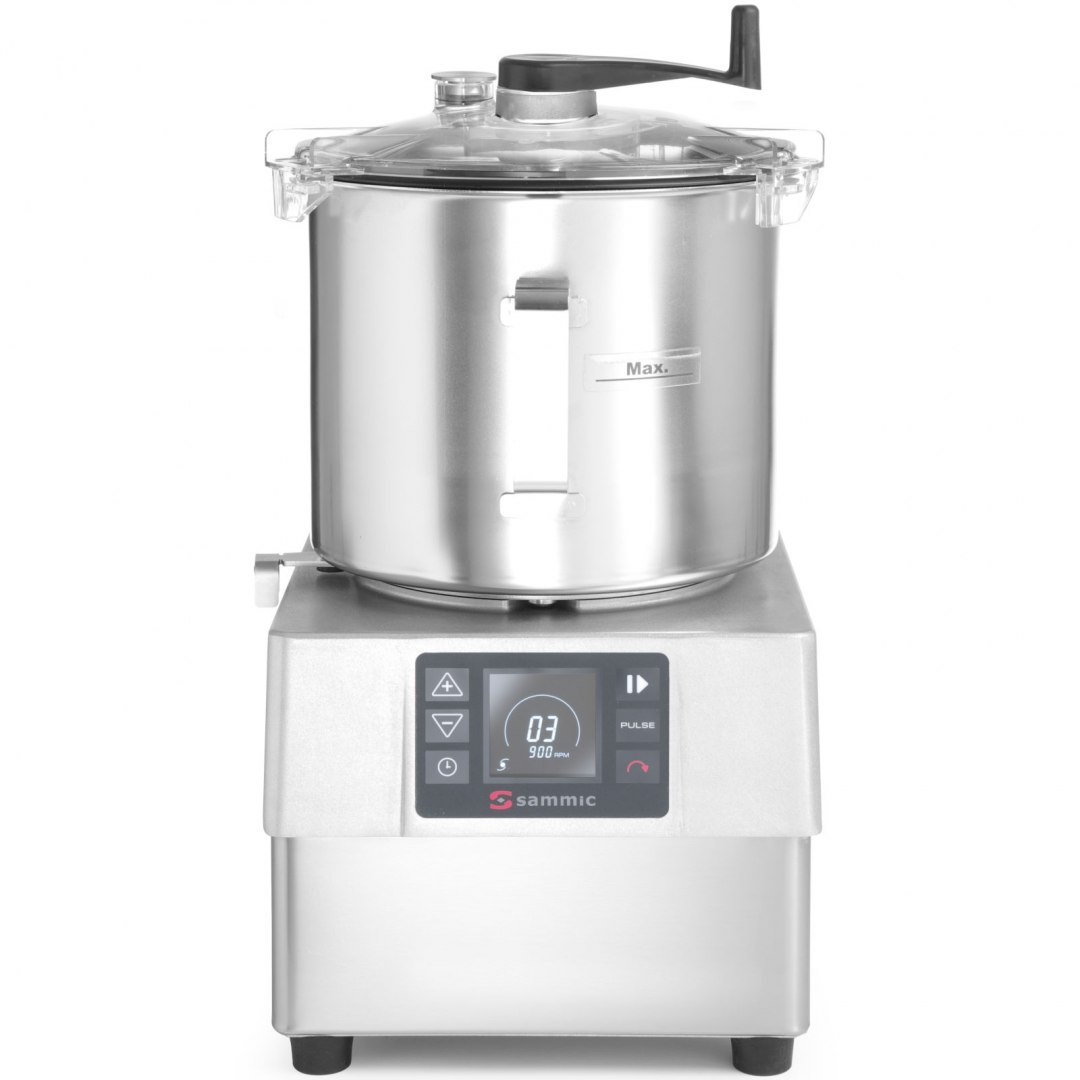 Kuter emulgator KE-8V do rozdrabniania siekania mielenia 8 l 3000 obr. / min 1500 W - Sammic 1050853 SAMMIC Kuter emulgator KE-8V do rozdrabniania siekania mielenia 8 l 3000 obr. / min 1500 W - Sammic 1050853 SAMMIC