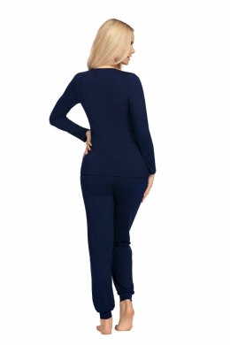 Piżama Blanka Dark Blue Granatowy XXL