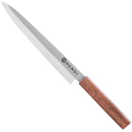 Nóż do sushi YANAGIBA ze stali nierdzewnej dł. 230 mm Titan East - Hendi 841426 Hendi