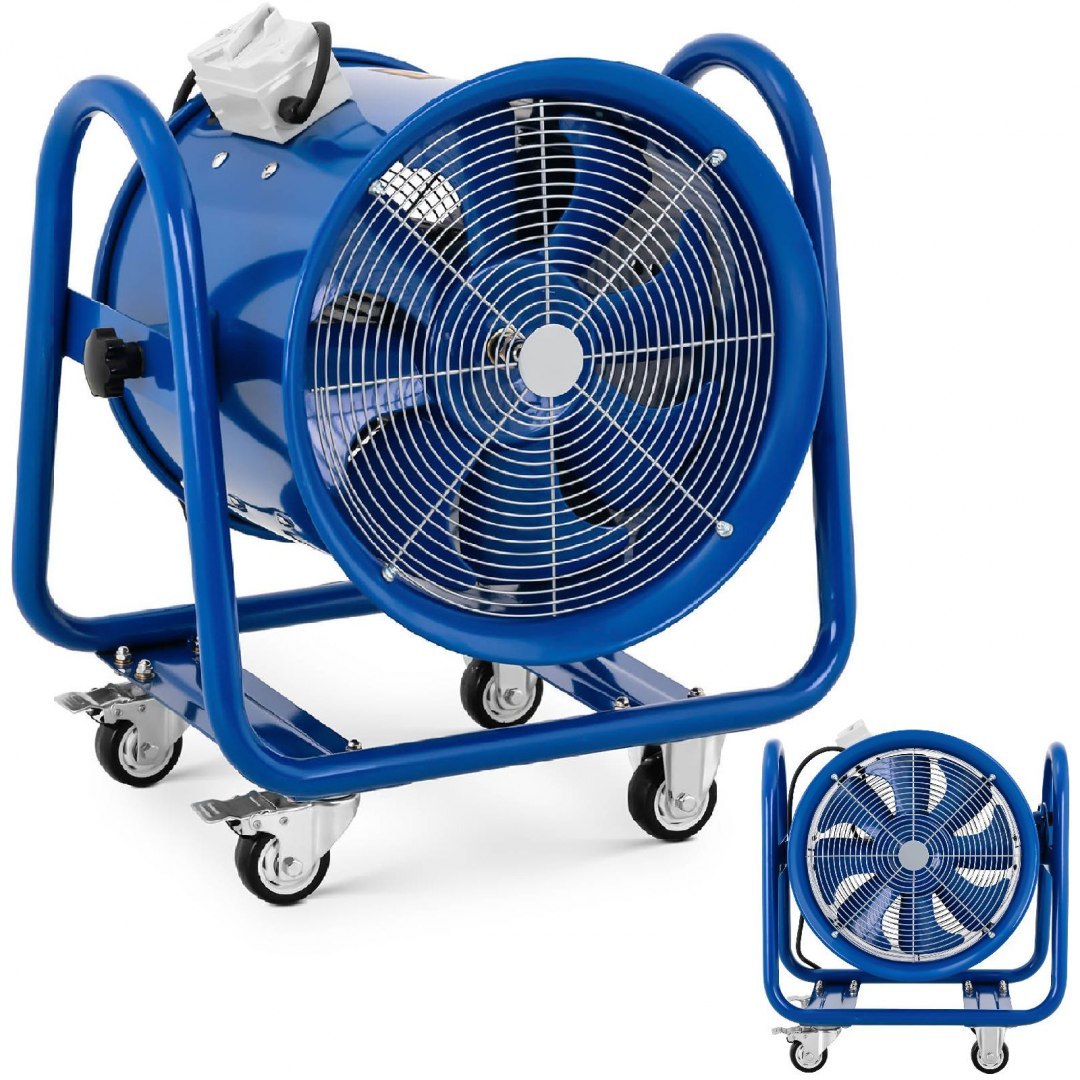 Wentylator dmuchawa przemysłowa osiowa do chłodzenia i cyrkulacji powietrza 1100 W śr. 400 mm MSW Wentylator dmuchawa przemysłowa osiowa do chłodzenia i cyrkulacji powietrza 1100 W śr. 400 mm MSW