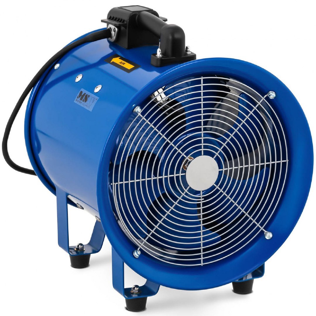 Wentylator dmuchawa przemysłowa osiowa do chłodzenia i cyrkulacji powietrza 500 W śr. 300 mm MSW Wentylator dmuchawa przemysłowa osiowa do chłodzenia i cyrkulacji powietrza 500 W śr. 300 mm MSW