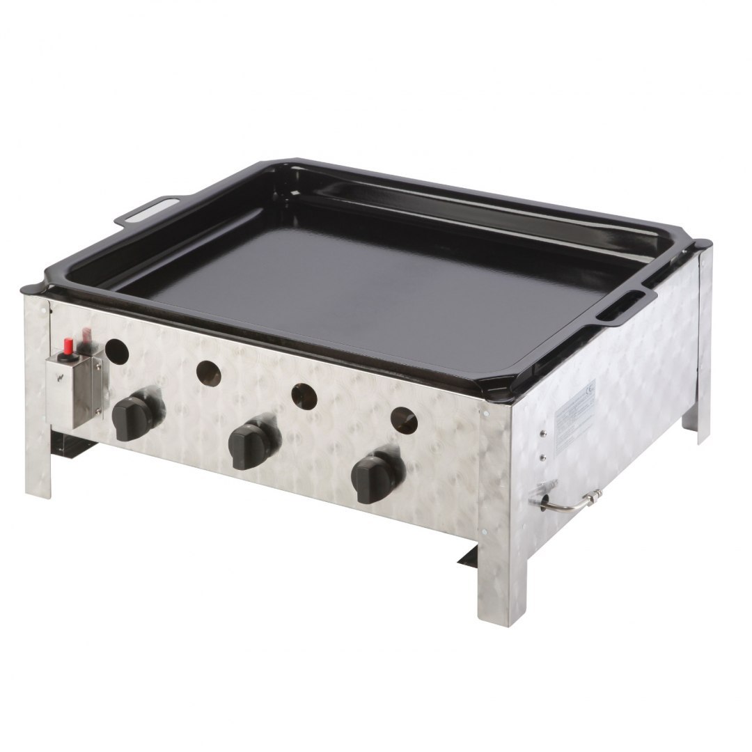 Patelnia gazowa grill gazowy z patelnią 3 - palnikowy PELVIS 10 kW MEVA Patelnia gazowa grill gazowy z patelnią 3 - palnikowy PELVIS 10 kW MEVA