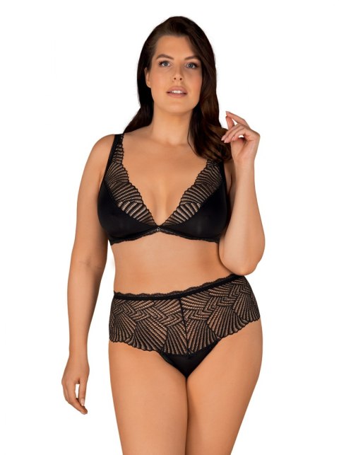 Komplet Klarita 2-częściowy Czarny Czarny S/M Komplet Klarita 2-częściowy Czarny Czarny S/M