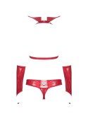 Komplet Vampines Czerwony Czerwony L/XL