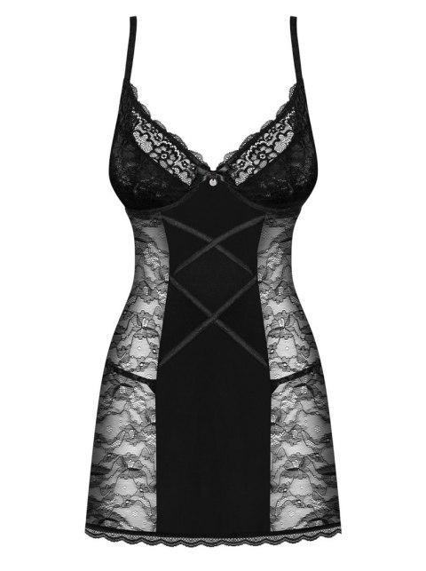 Koszulka Laurise babydoll Czarna Czarny S/M Koszulka Laurise babydoll Czarna Czarny S/M