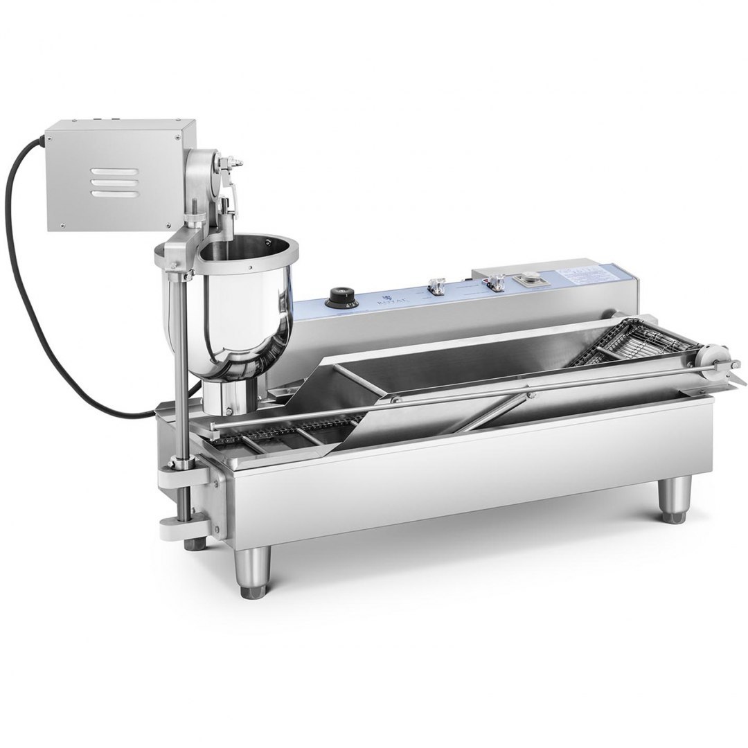 Maszyna do smażenia formowania pączków donutów ze stali nierdzewnej 2x 2.5 kW 23 l Royal Catering Maszyna do smażenia formowania pączków donutów ze stali nierdzewnej 2x 2.5 kW 23 l Royal Catering