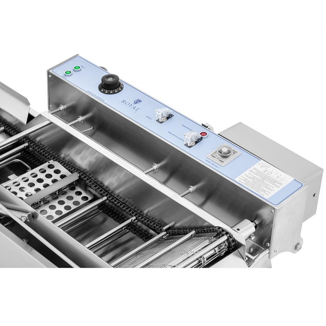 Maszyna do smażenia formowania pączków donutów ze stali nierdzewnej 2x 2.5 kW 23 l Royal Catering Maszyna do smażenia formowania pączków donutów ze stali nierdzewnej 2x 2.5 kW 23 l Royal Catering