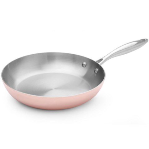 Patelnia miedziana Induction 240 x 50 mm - Hendi 607060 Hendi Patelnia miedziana Induction 240 x 50 mm - Hendi 607060 Hendi