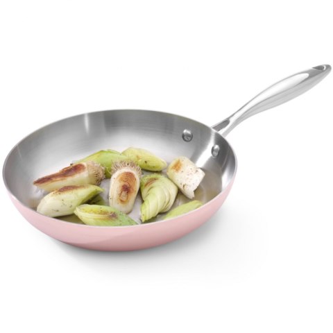 Patelnia miedziana Induction 240 x 50 mm - Hendi 607060 Hendi Patelnia miedziana Induction 240 x 50 mm - Hendi 607060 Hendi