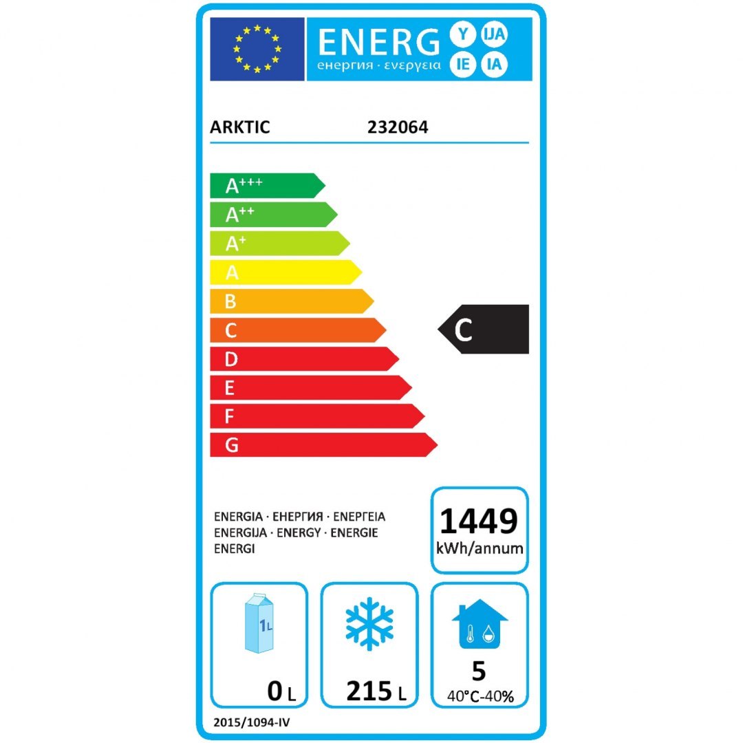 Stół mroźniczy z blatem roboczym 2-drzwiowy Profi Line 140cm - Hendi 232064 Hendi Stół mroźniczy z blatem roboczym 2-drzwiowy Profi Line 140cm - Hendi 232064 Hendi