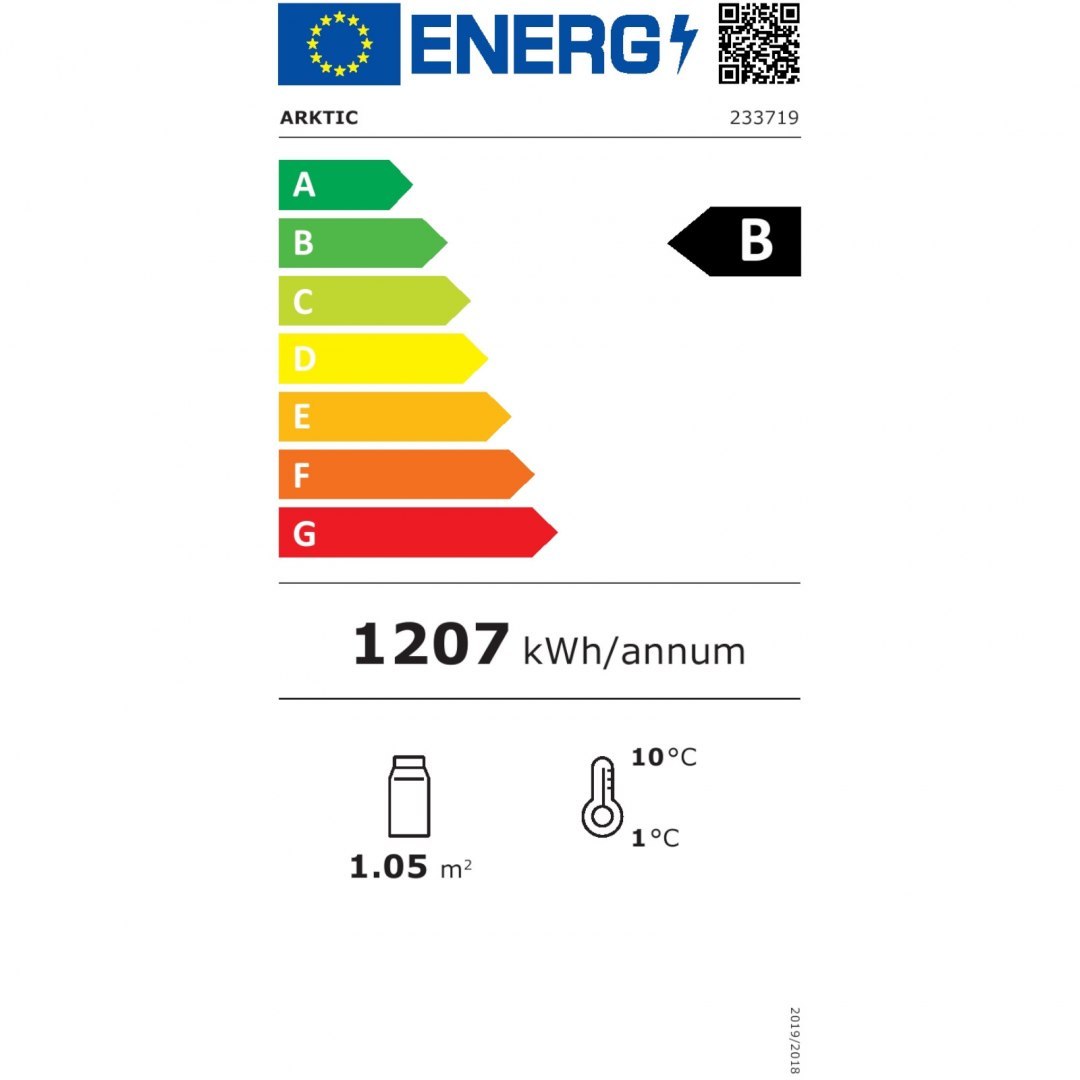 Witryna chłodnicza ekspozycyjna 160L 2 półki ARKTIC Hendi 233719 ARKTIC Witryna chłodnicza ekspozycyjna 160L 2 półki ARKTIC Hendi 233719 ARKTIC