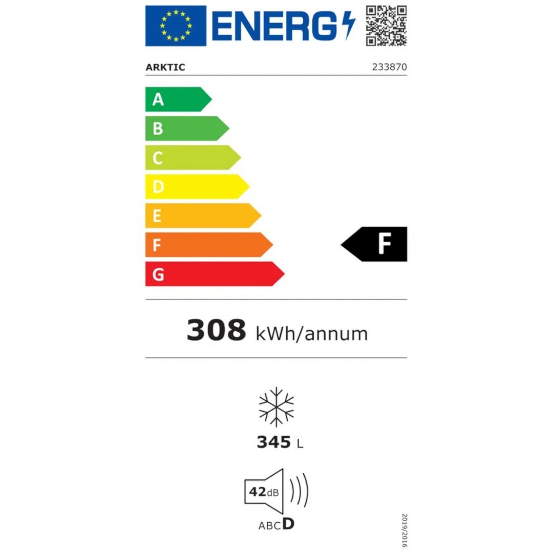 Zamrażarka skrzyniowa energooszczędna A+ do -26C LED 354L ARKTIC Zamrażarka skrzyniowa energooszczędna A+ do -26C LED 354L ARKTIC