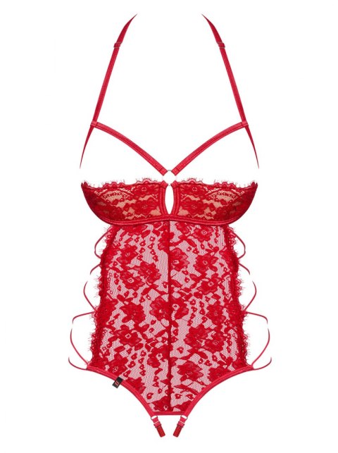 Body Rediosa Czerwone otwarte Czerwony L/XL Body Rediosa Czerwone otwarte Czerwony L/XL