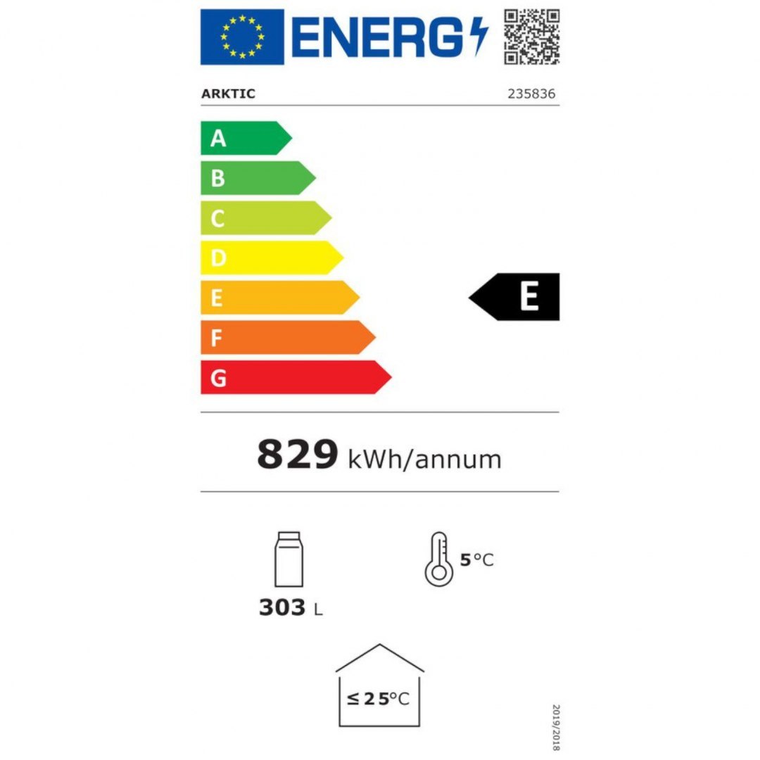 Lodówka chłodziarka barowa sklepowa na napoje 3-drzwiowa 6 półek 300 W 303 l - Hendi 235836 ARKTIC Lodówka chłodziarka barowa sklepowa na napoje 3-drzwiowa 6 półek 300 W 303 l - Hendi 235836 ARKTIC