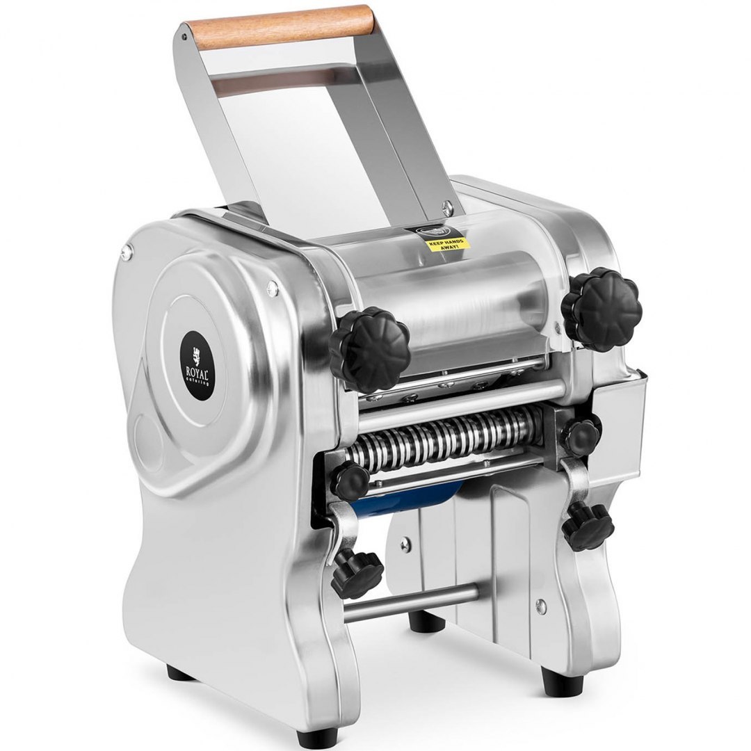 Maszynka krajalnica do wyrobu makaronu elektryczna ze stali nierdzewnej 230 V 550 W 160 mm Royal Catering Maszynka krajalnica do wyrobu makaronu elektryczna ze stali nierdzewnej 230 V 550 W 160 mm Royal Catering