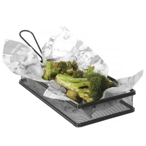 Papier pergaminowy do przekąsek frytek nadruk KUCHNIA 500 szt. 258x425 mm - Hendi 678206 Hendi Papier pergaminowy do przekąsek frytek nadruk KUCHNIA 500 szt. 258x425 mm - Hendi 678206 Hendi