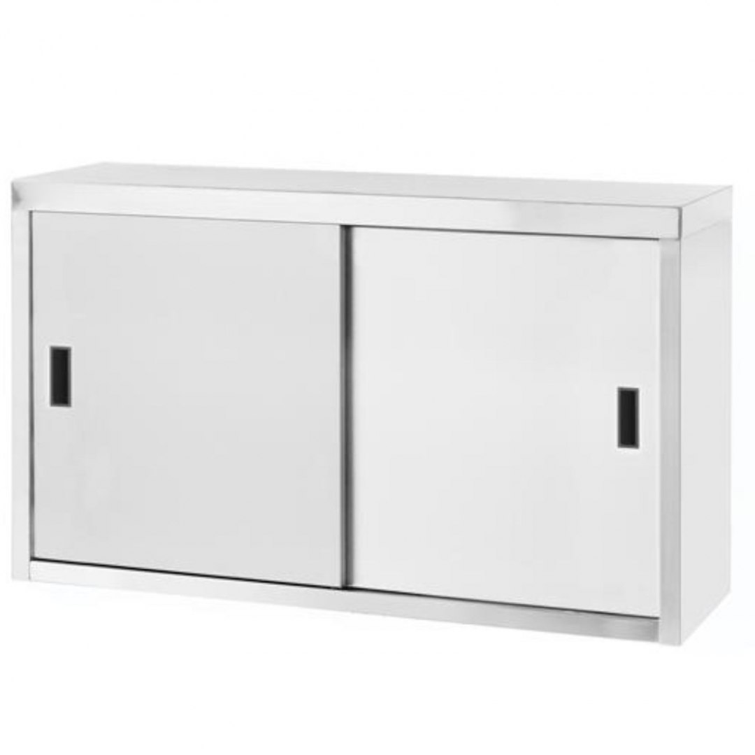 Szafka wisząca gastronomiczna z drzwiami suwanymi nierdzewna spawana 80x40x60 cm - Hendi 814178 Hendi Szafka wisząca gastronomiczna z drzwiami suwanymi nierdzewna spawana 80x40x60 cm - Hendi 814178 Hendi