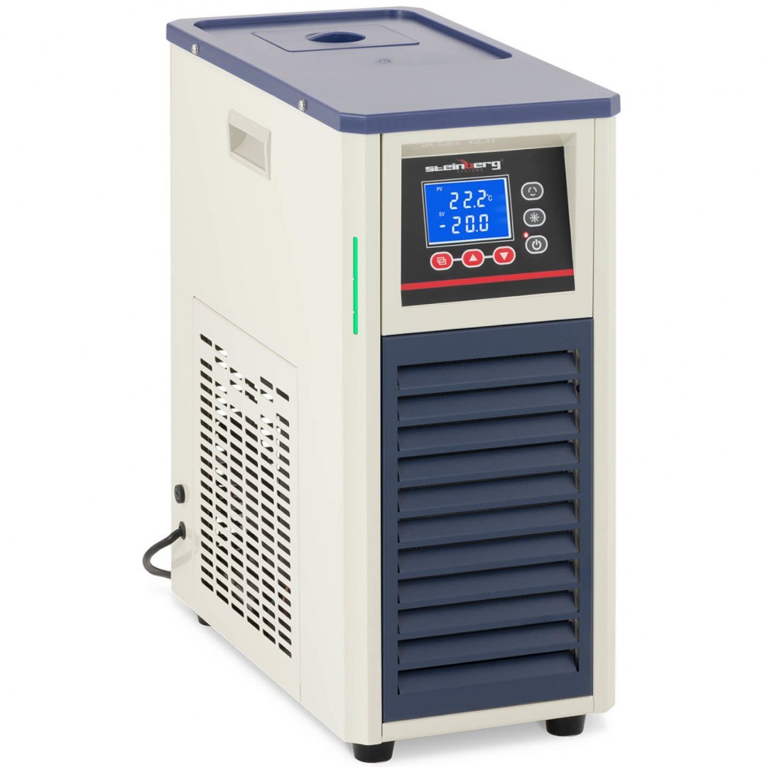 Cyrkulator chłodzący laboratoryjny do kontroli temperatury -20 - 20 C 20 l/min 495 W Steinberg Systems Cyrkulator chłodzący laboratoryjny do kontroli temperatury -20 - 20 C 20 l/min 495 W Steinberg Systems