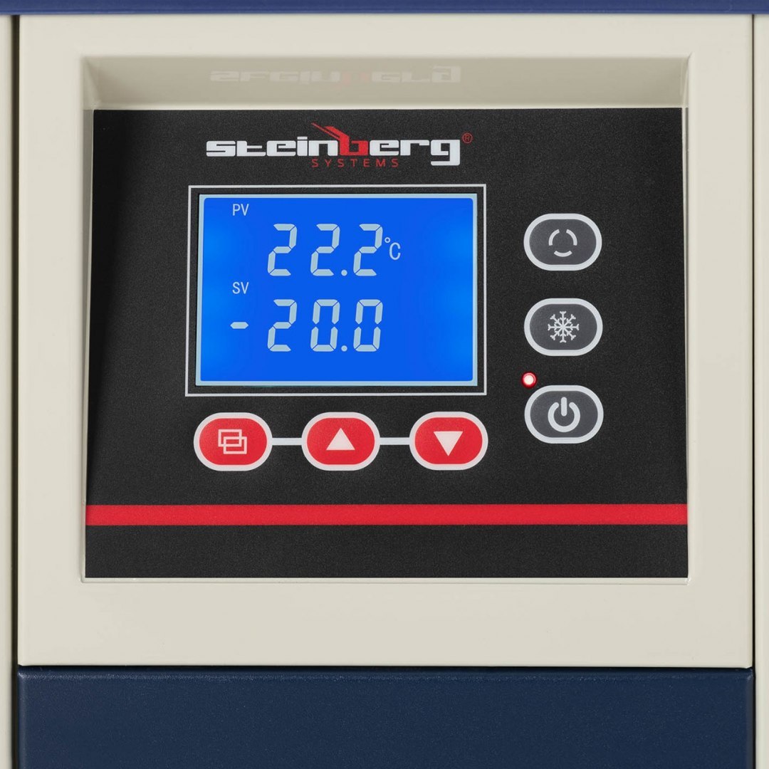 Cyrkulator chłodzący laboratoryjny do kontroli temperatury -20 - 20 C 20 l/min 495 W Steinberg Systems Cyrkulator chłodzący laboratoryjny do kontroli temperatury -20 - 20 C 20 l/min 495 W Steinberg Systems