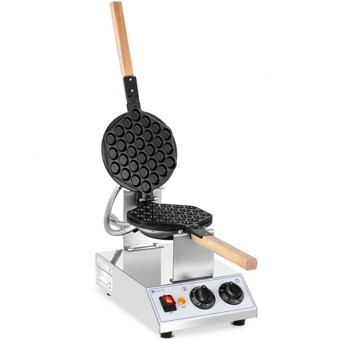 Gofrownica Bąbelkowa do gofrów bubble waffle TEFLON 1415 W Royal Catering Gofrownica Bąbelkowa do gofrów bubble waffle TEFLON 1415 W Royal Catering