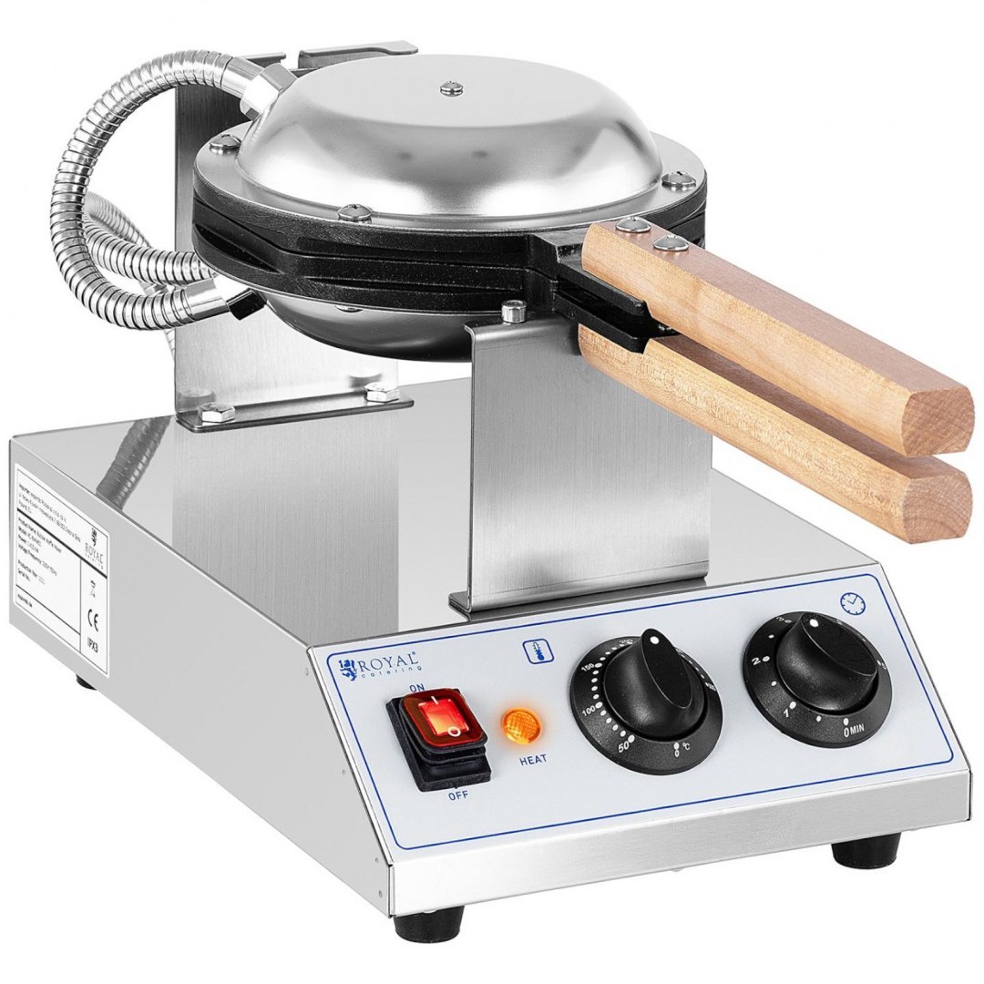 Gofrownica Bąbelkowa do gofrów bubble waffle TEFLON 1415 W Royal Catering Gofrownica Bąbelkowa do gofrów bubble waffle TEFLON 1415 W Royal Catering