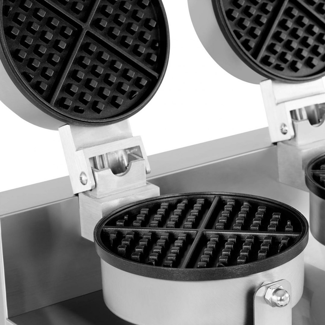 Gofrownica okrągła podwójna śr. gofra 185 mm 2600 W Royal Catering Gofrownica okrągła podwójna śr. gofra 185 mm 2600 W Royal Catering